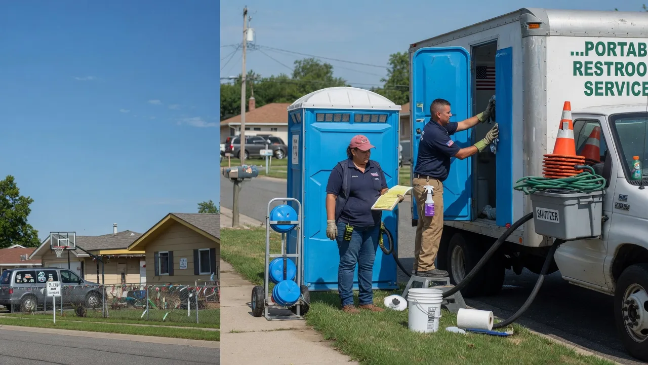 Portable Toilet Rental in Welch, OK near me